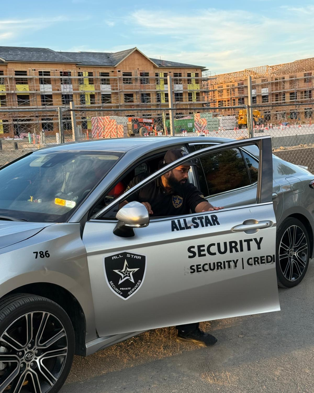 Commercial development construction security planning in California
